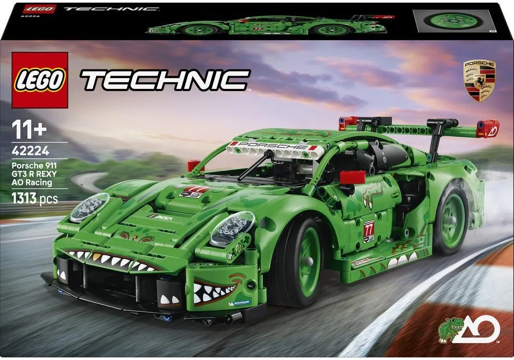 Конструктор LEGO Technic Автомобіль Porsche 911 GT3 R REXY AO Racing