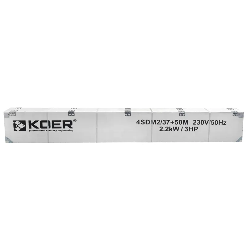 Центробежный насос Koer 2200 Вт нержавеющая сталь 100 мм 60 м