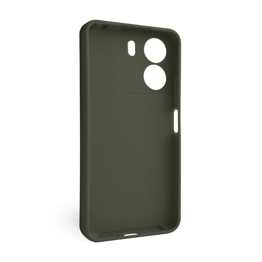 Чохол силіконовий для Xiaomi Redmi 13C 4G  зелений