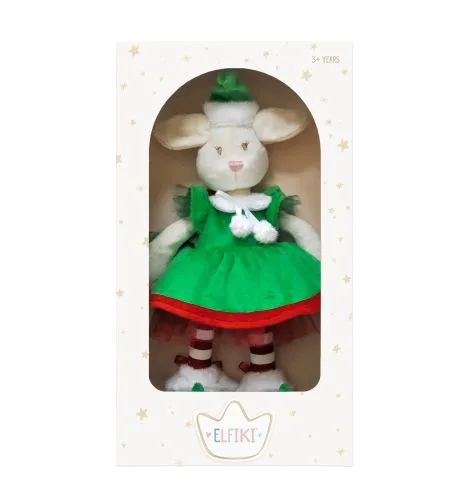 М'яка іграшка Ельфік Айлі Christmas ELFIKI різдвяний ельф для дітей 3+ новорічний подарунок