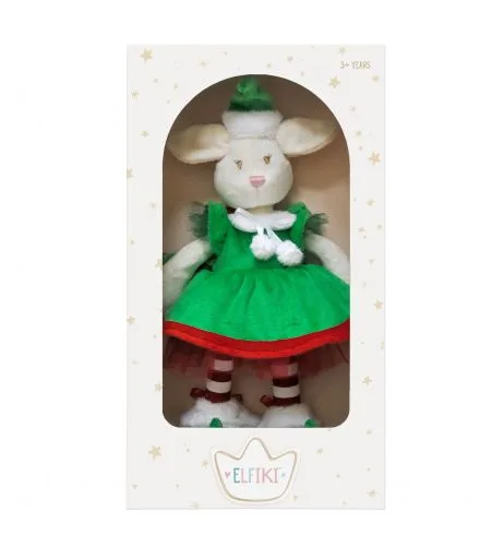 М'яка іграшка Ельфік Айлі Christmas ELFIKI різдвяний ельф для дітей 3+ новорічний подарунок