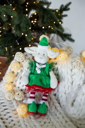 М'яка іграшка Ельфік Айлі Christmas ELFIKI різдвяний ельф для дітей 3+ новорічний подарунок