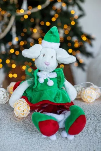 М'яка іграшка Ельфік Айлі Christmas ELFIKI різдвяний ельф для дітей 3+ новорічний подарунок