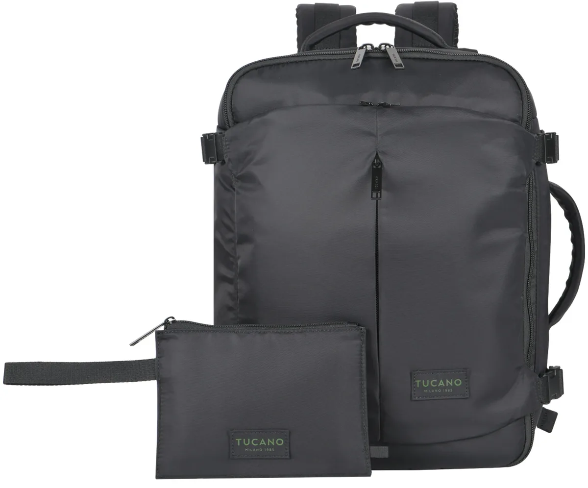 Рюкзак дорожній Tucano TUGO Premium CABIN 16", 23л, чорний