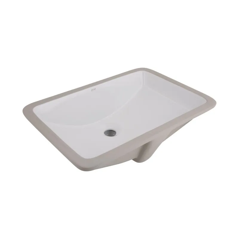 Раковина Qtap Stork прямокутна врізна 535x365 мм керамічна біла