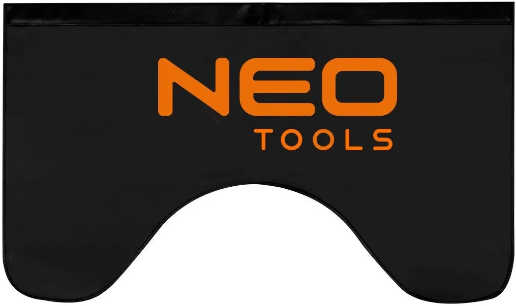 Накладка захисна Neo Tools, магнітна, виріз для колеса, 100х630см, штучна шкіра+ПВХ, чорний, 576г