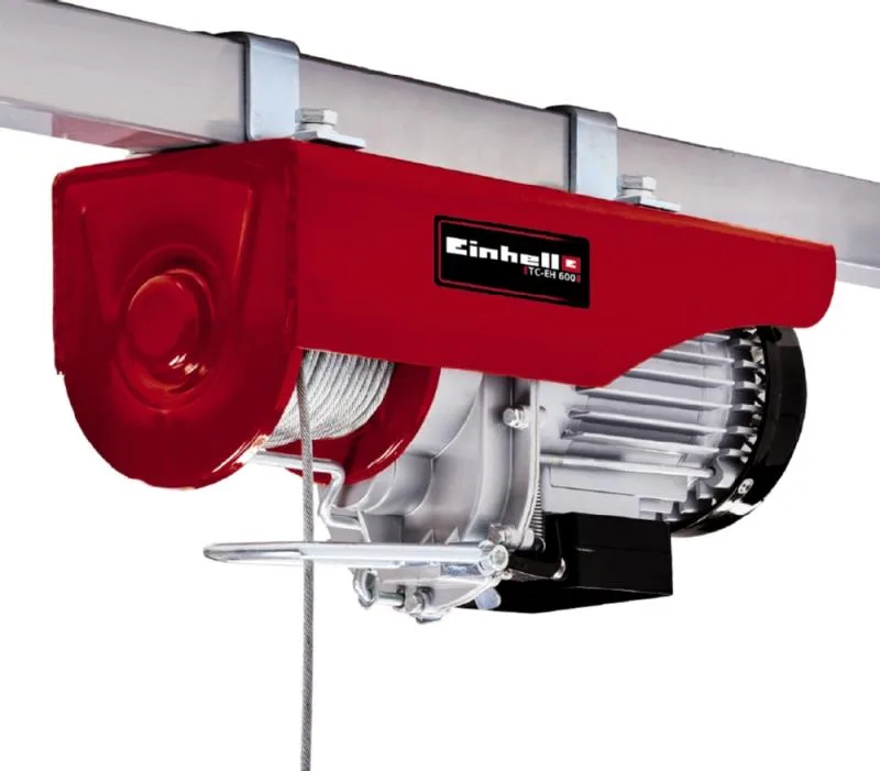 Тельфер електричний Einhell TC-EH 600 1050Вт до 600кг трос 18м 16.75кг