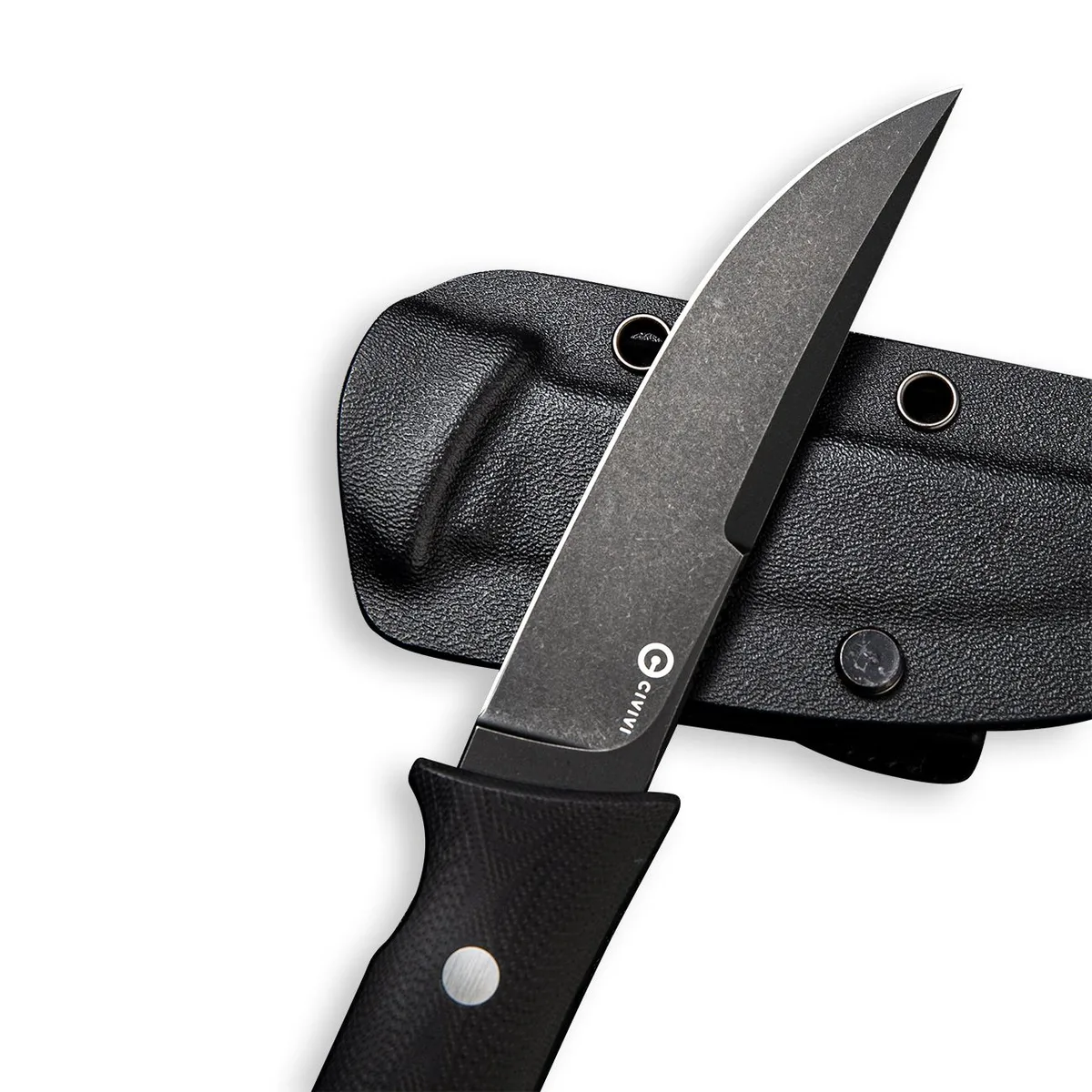 Ніж фіксований Civivi D2 10,3 см G10 чорний