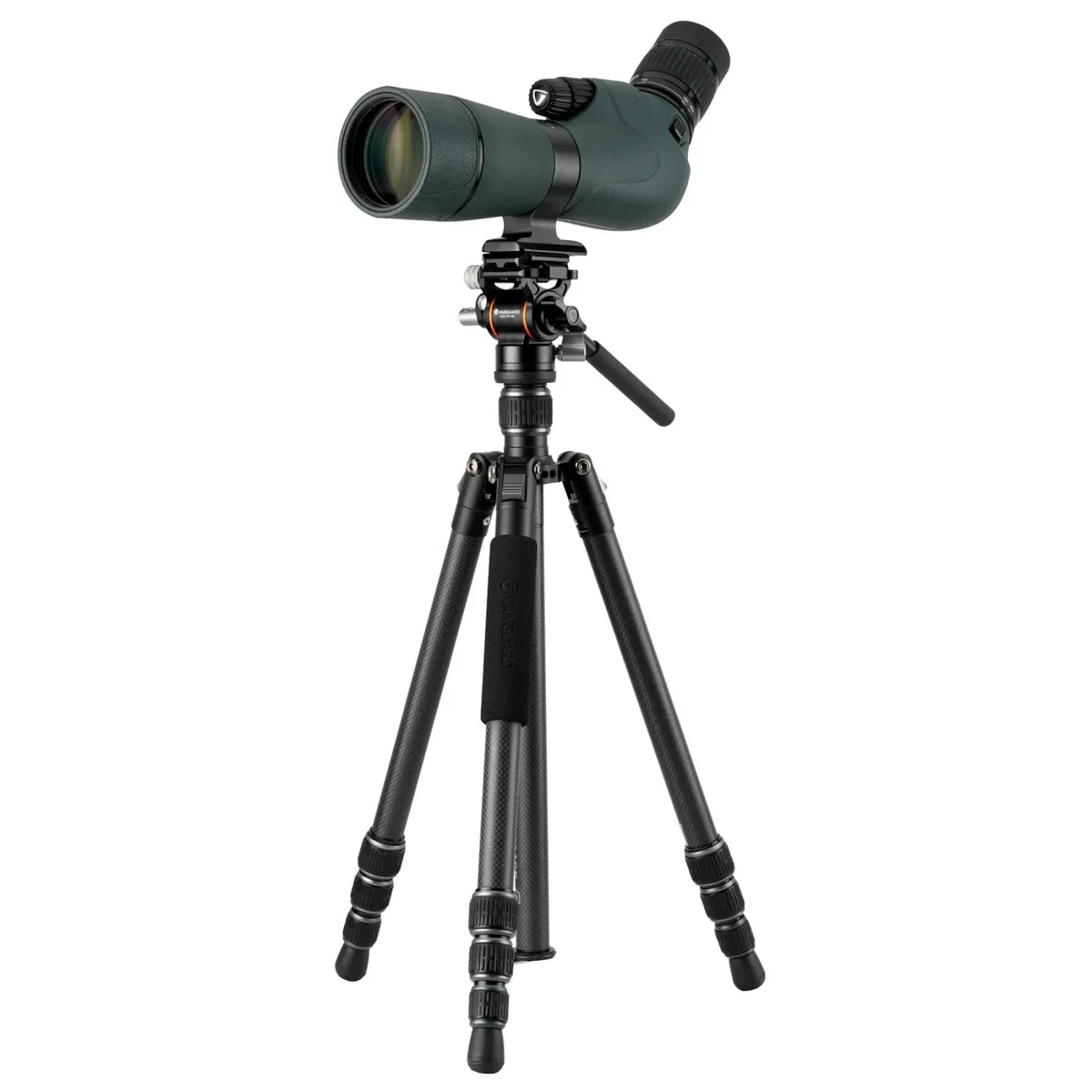 Штатив Vanguard карбоновий 4 секції 151 см чорний