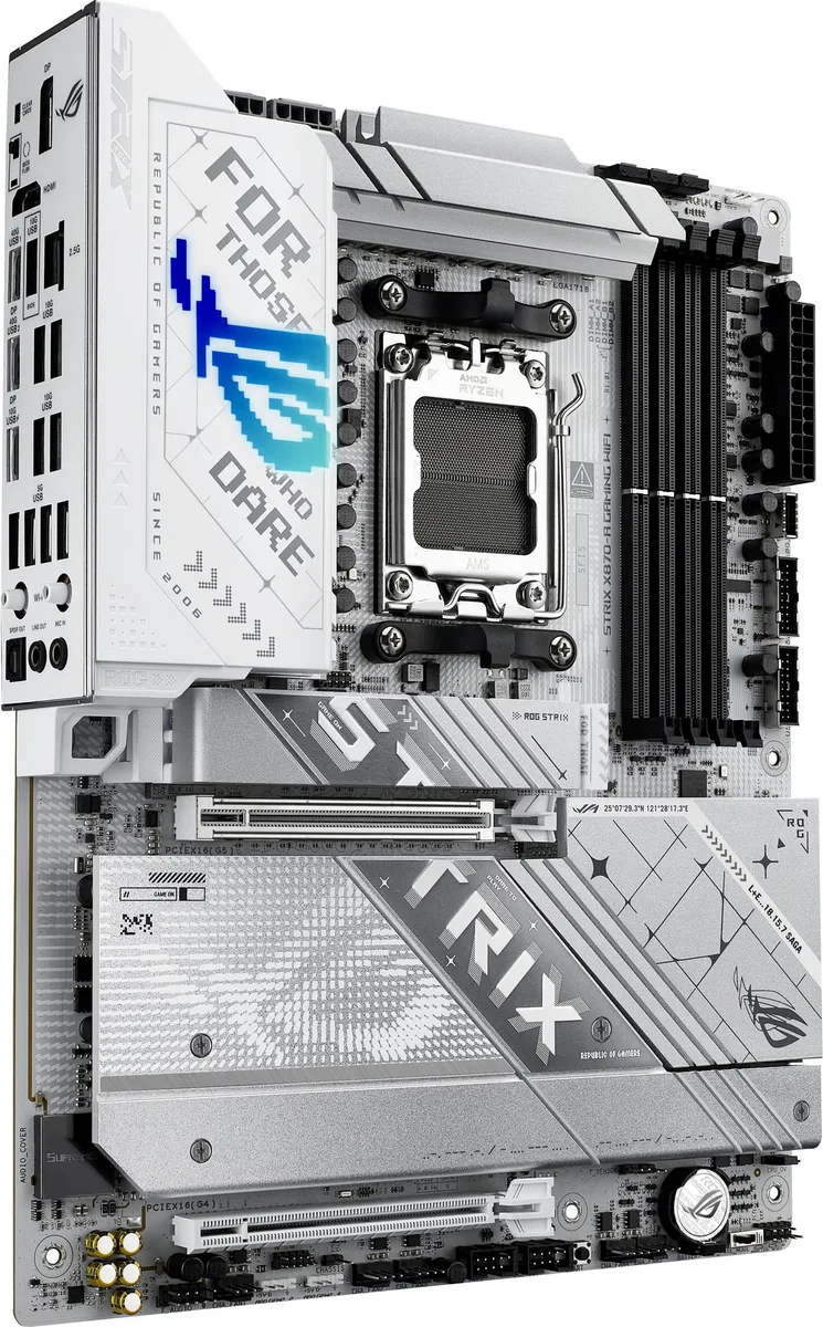 Материнская плата ASUS ROG STRIX X870-A GAMING WIFI sAM5 X870 4xDDR5 M.2 HDMI DP Wi-Fi BT ATX