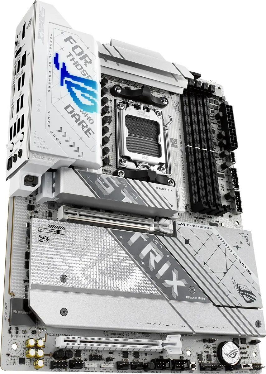 Материнская плата ASUS ROG STRIX X870-A GAMING WIFI sAM5 X870 4xDDR5 M.2 HDMI DP Wi-Fi BT ATX