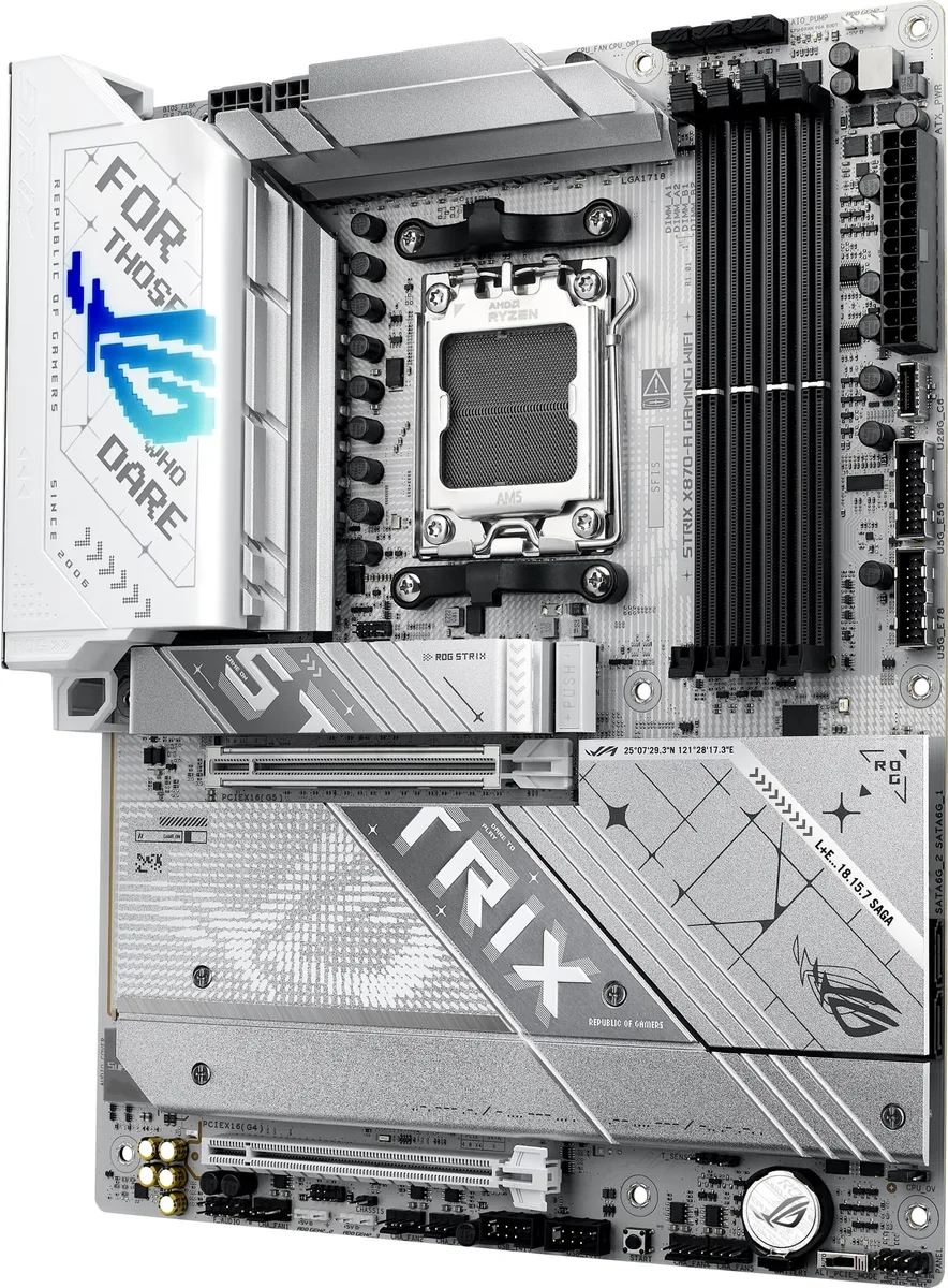 Материнская плата ASUS ROG STRIX X870-A GAMING WIFI sAM5 X870 4xDDR5 M.2 HDMI DP Wi-Fi BT ATX