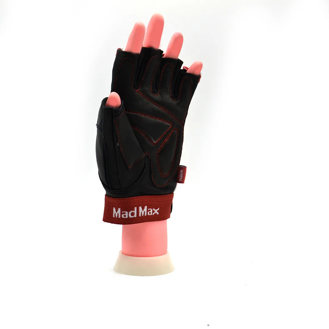 Рукавички для фітнесу MadMax шкіра M різні кольори