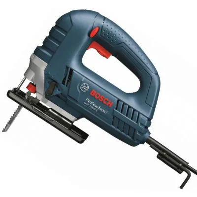 Лобзик Bosch Professional GST 8000 E, 710 Вт, 500-3100 об/хв, хід 20 мм, вага 2.5 кг.