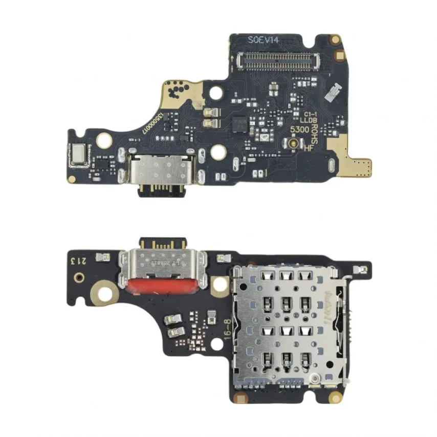 Шлейф нижней платы Xiaomi Original Quality для зарядки и микрофона