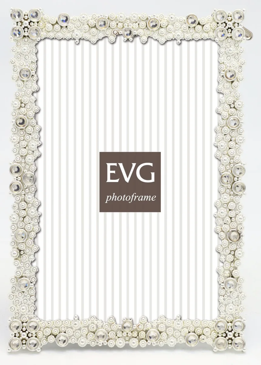 Фоторамка EVG метал 10х15 см срібляста