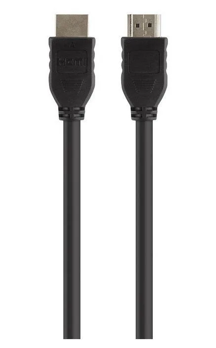 Кабель HDMI (M/M) Belkin 3м, High Speed Ethernet, Nickel plated, чорний
