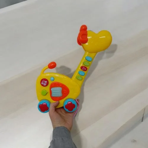 Гитара-каталка OBY TOYS жираф 2 в 1 для детей от 1 года
