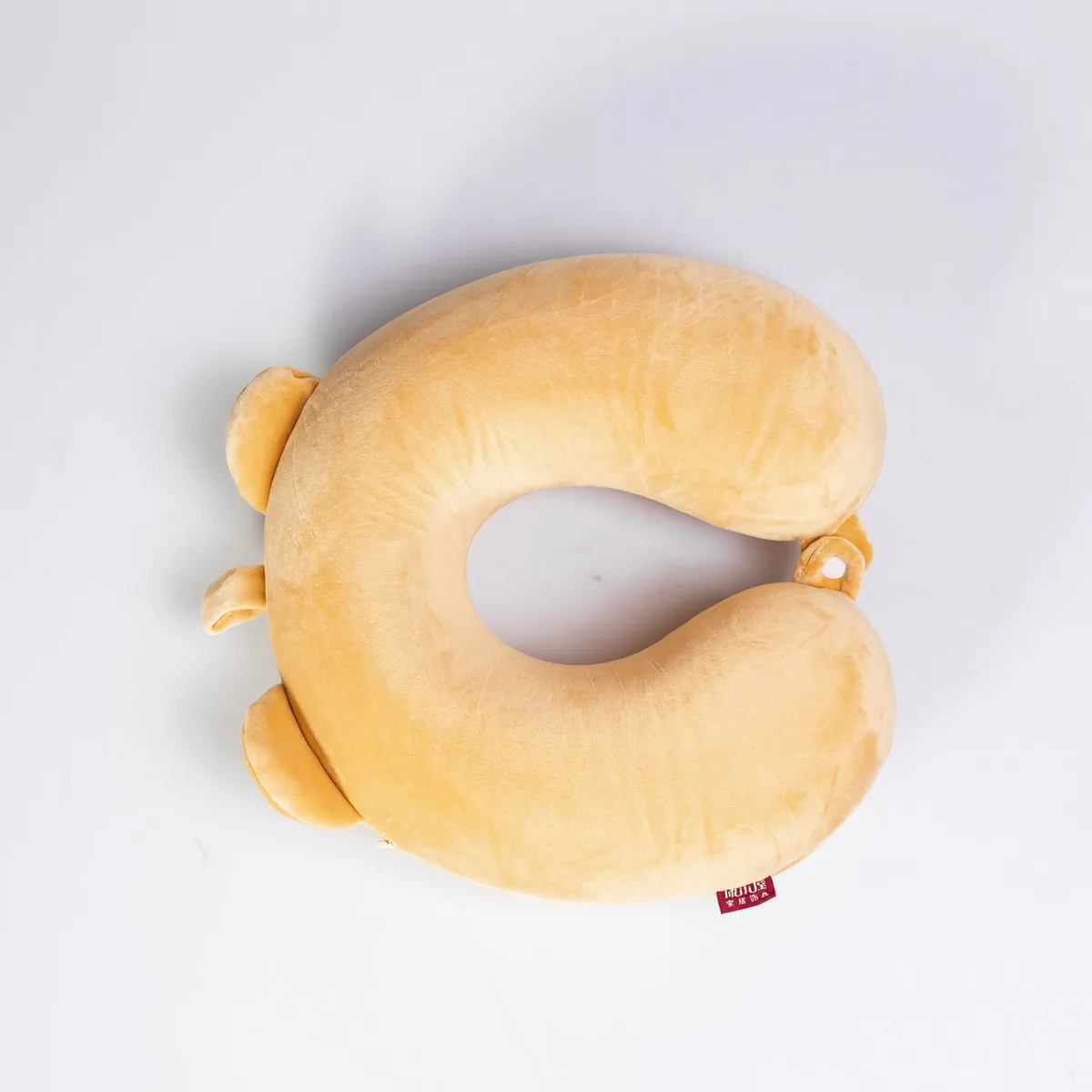 Подушка для шиї Cookie Bear U-подібна Memory Foam 30х25х10 см бежевий