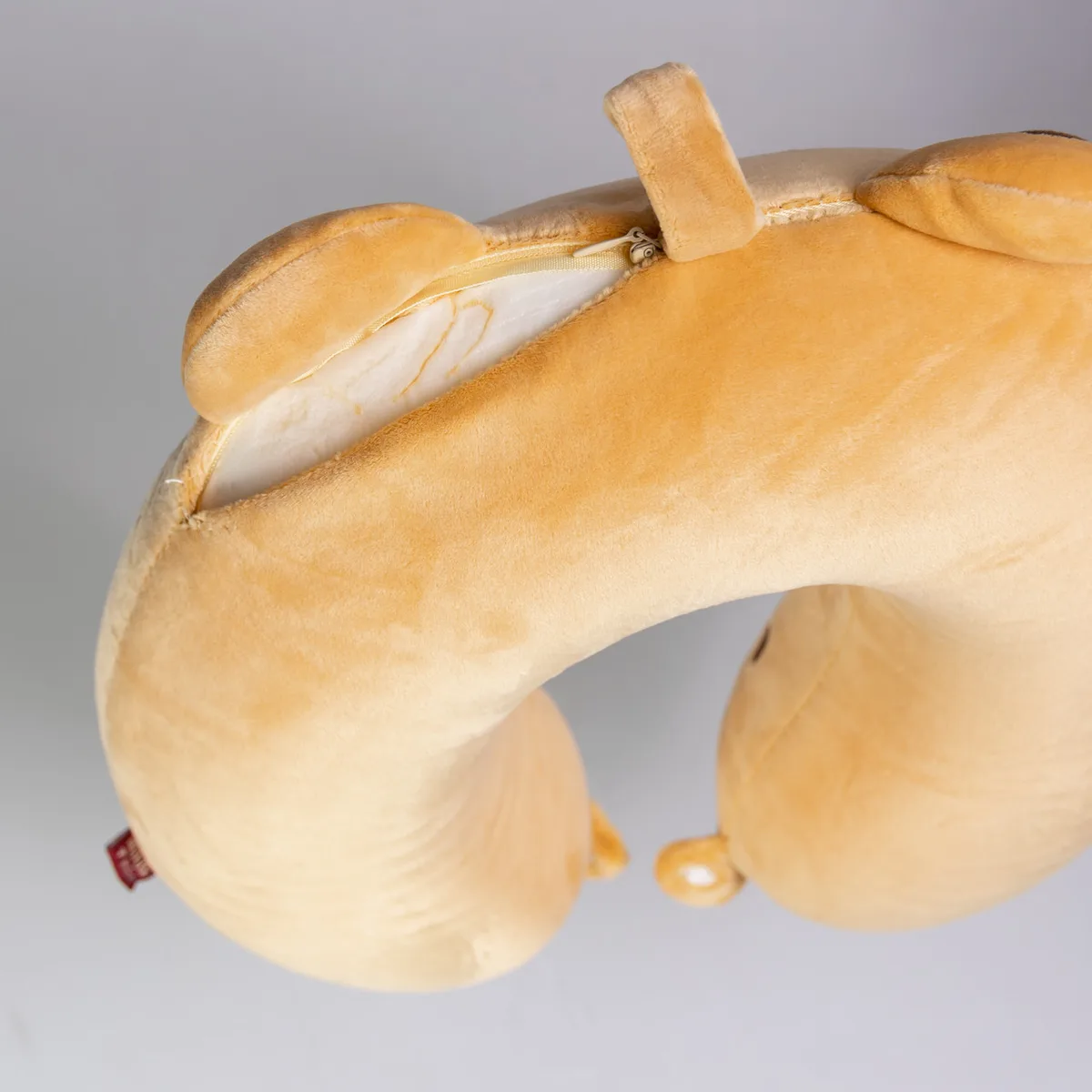 Подушка для шиї Cookie Bear U-подібна Memory Foam 30х25х10 см бежевий