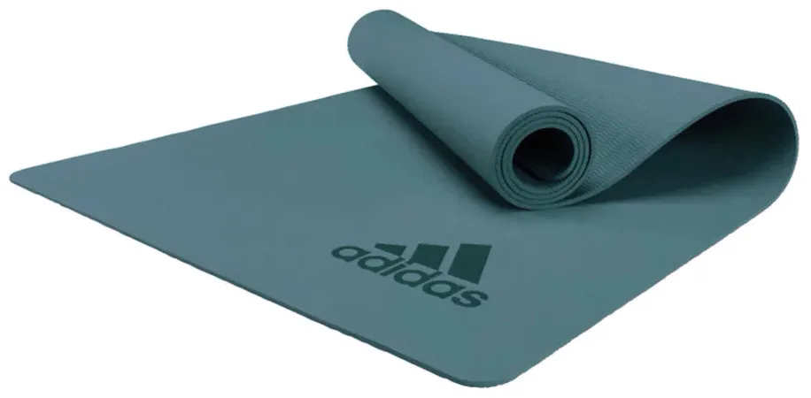 Килимок для йоги Adidas TPE 176х61 см темно-зелений