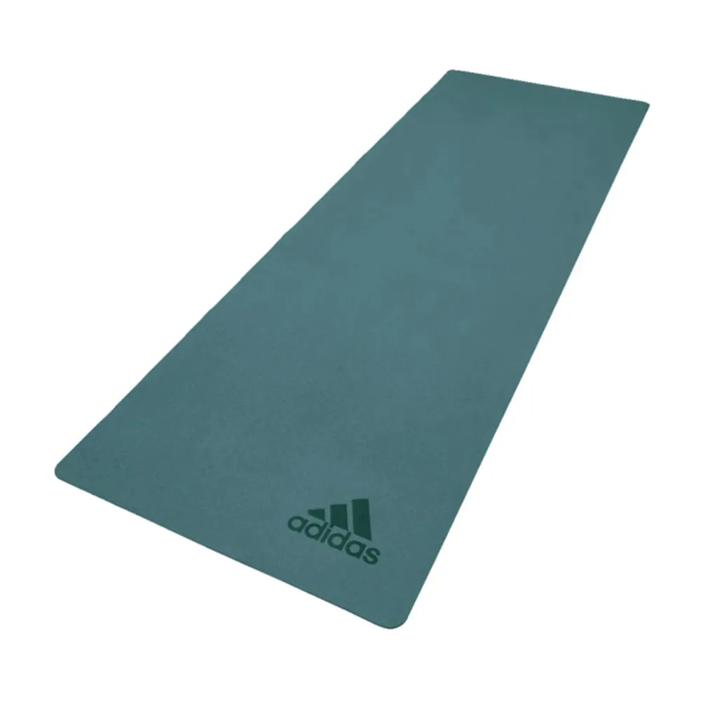 Килимок для йоги Adidas TPE 176х61 см темно-зелений