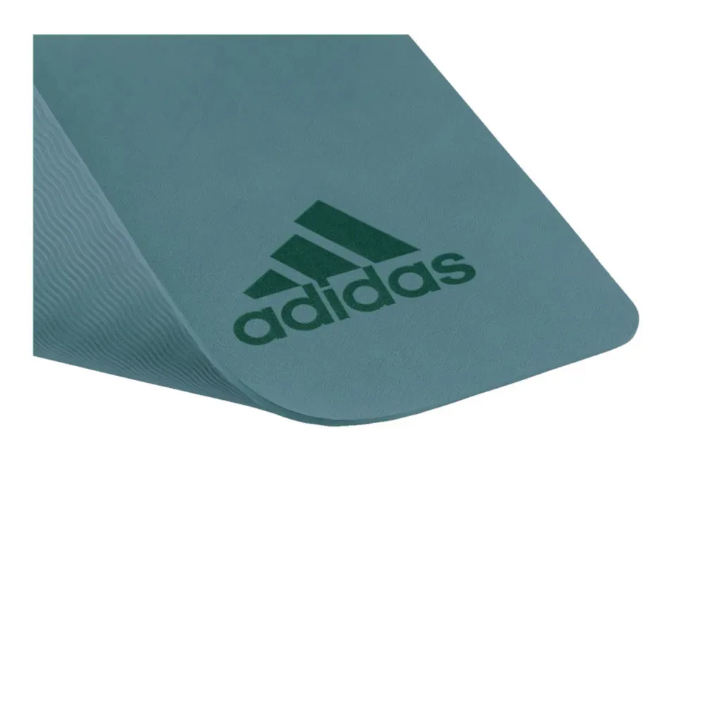 Килимок для йоги Adidas TPE 176х61 см темно-зелений