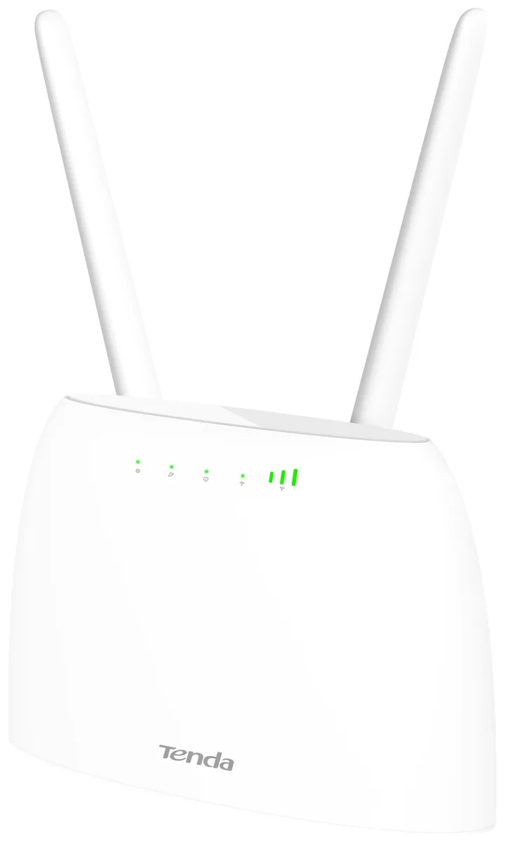 Маршрутизатор TENDA 4G06 N300, 4G/LTE, 1xFE LAN, 1xFE LAN/WAN, 1xRJ11, Cлот для SIM-карти