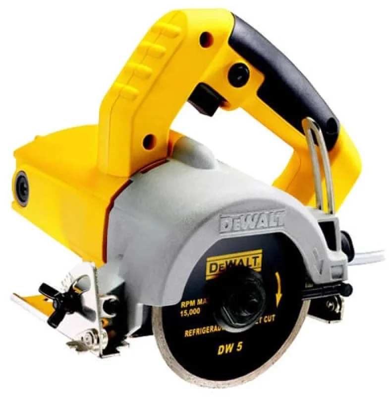 Електричний плиткоріз DeWALT 1300Вт, 13000 об/хв, диск 110мм, глибина різу 34мм, вага 3кг, без акумулятора та зарядного пристрою.