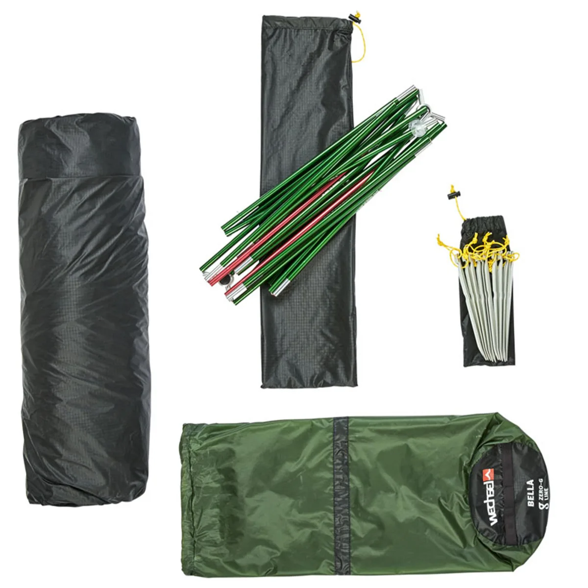 Намет Wechsel Nylon 15D 220х195х100 см Зелений