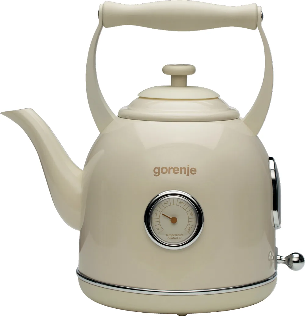Електрочайник Gorenje 1,7 л Пластик Метал Бежевий 1850-2000 Вт
