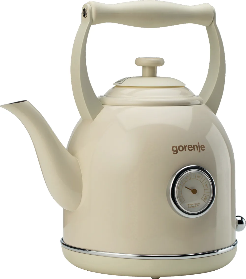 Электрочайник Gorenje 1,7 л Пластик Металл Бежевый 1850-2000 Вт