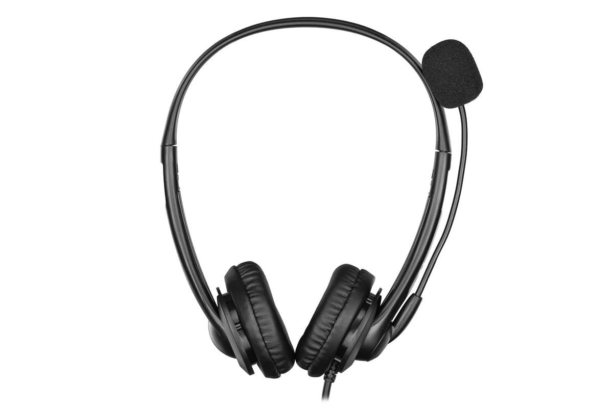 Наушники ПК стерео On-ear 2E CH11 USB, омни-микрофон, 2м, черные