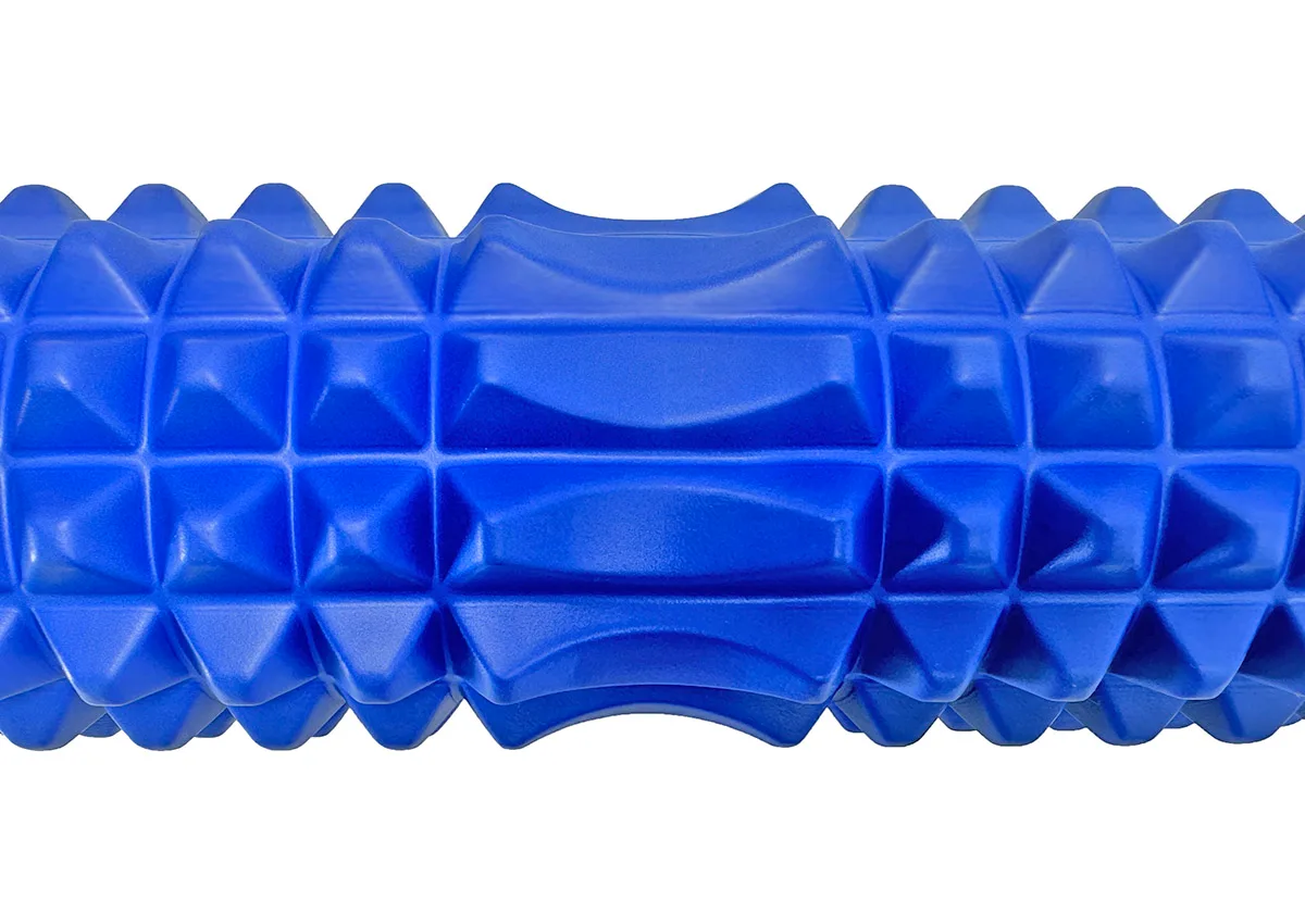 Масажний ролик EasyFit EVA 33 см Синій