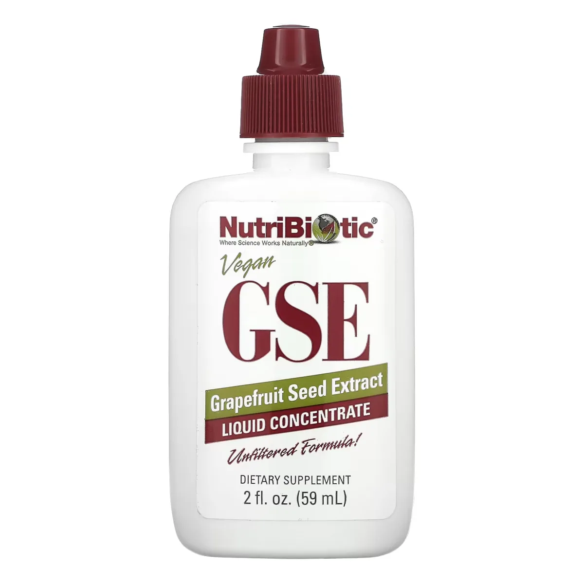 Жидкий концентрат NutriBiotic GSE екстракт насіння грейпфрута 59 мл