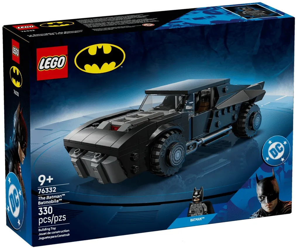 Конструктор LEGO Super Heroes сірий Бетмобіль для дітей від 9 років