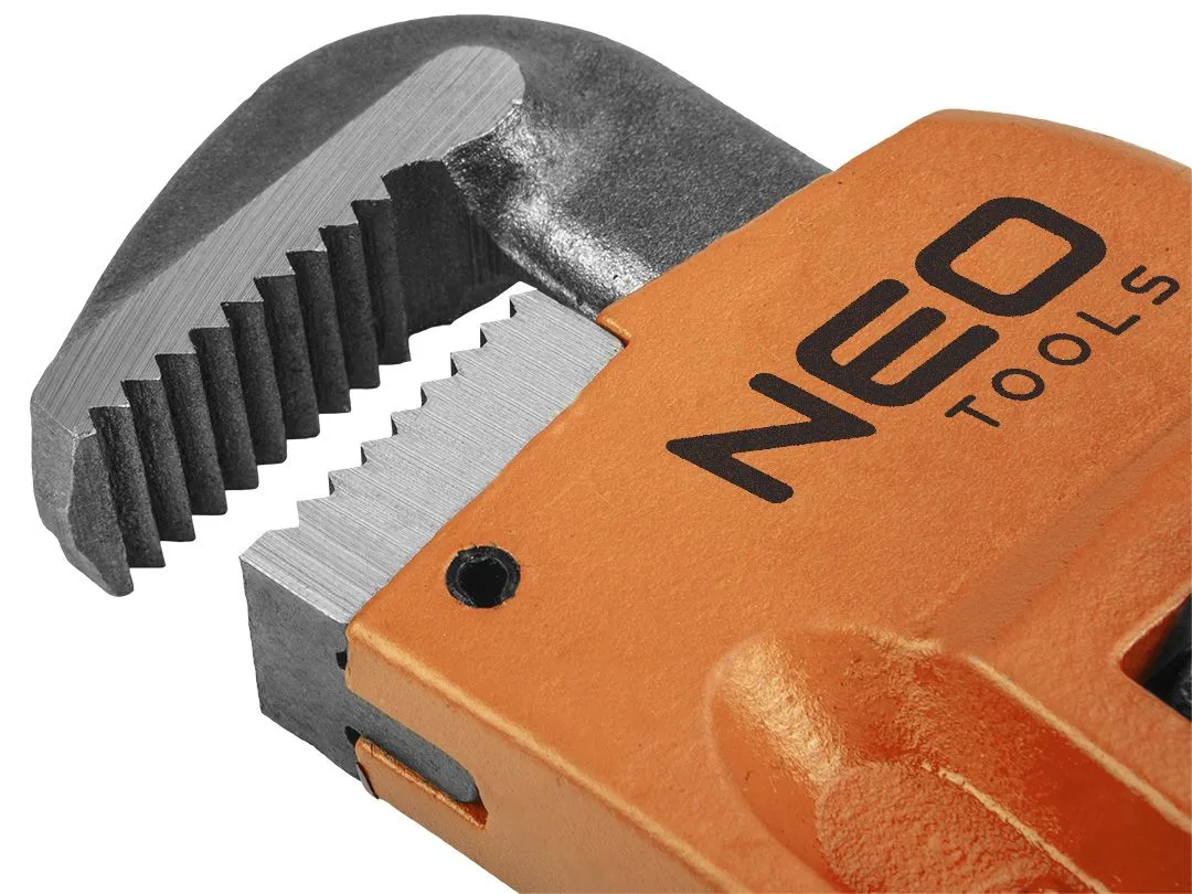 Ключ трубний Neo Tools Stillson, діапазон захоплення 0-100мм, довжина 600мм.
