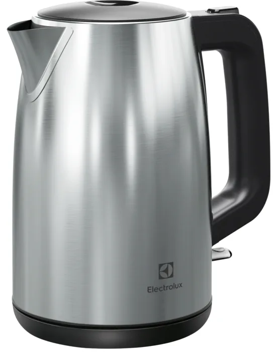 Електрочайник Electrolux Метал 1,7 л Нержавіюча сталь чорний