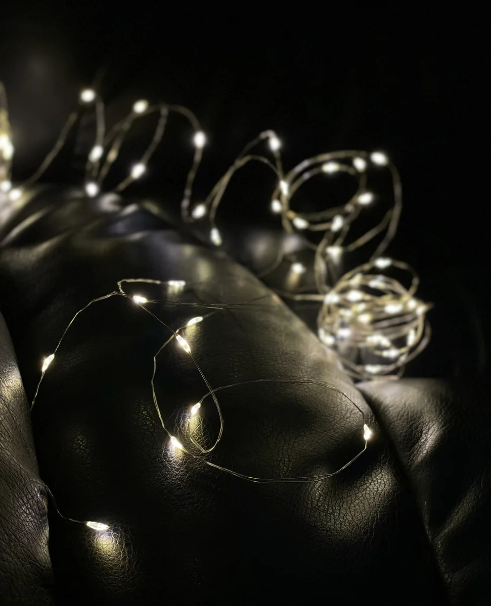 Гирлянда-струна Chomik 4,3 м LED 40 теплый белый