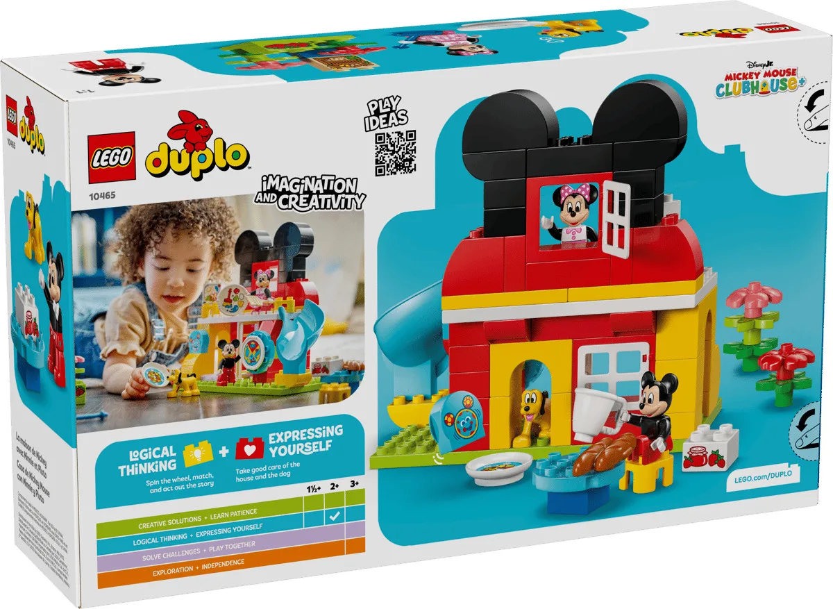 Конструктор LEGO DUPLO 10465 Міккі Маус 2+ різнокольоровий
