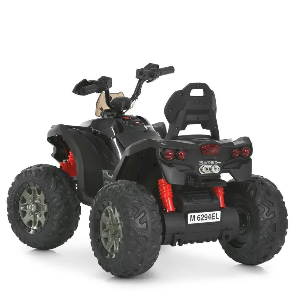 Дитячий квадроцикл Bambi Racer пластик до 30 кг 116х76х79 см Червоний