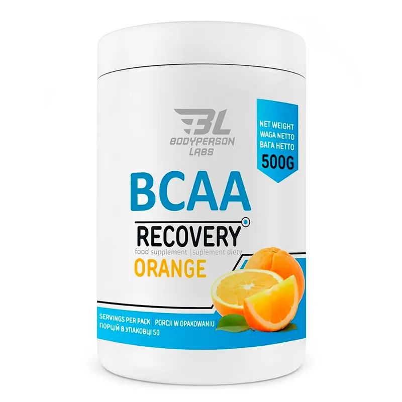 BCAA Recovery Bodyperson Labs 500g Оранжевый