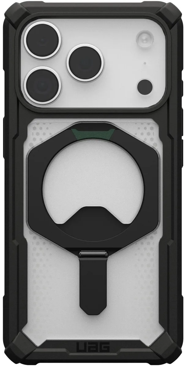Чохол UAG для iPhone 17 Pro, Plasma XTE MagSafe, Black/Clear