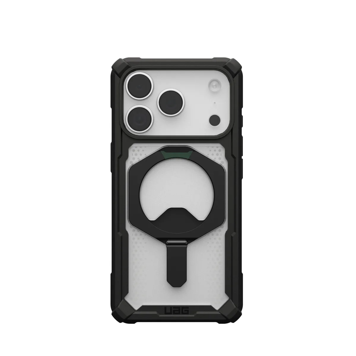 Чохол UAG для iPhone 17 Pro, Plasma XTE MagSafe, Black/Clear
