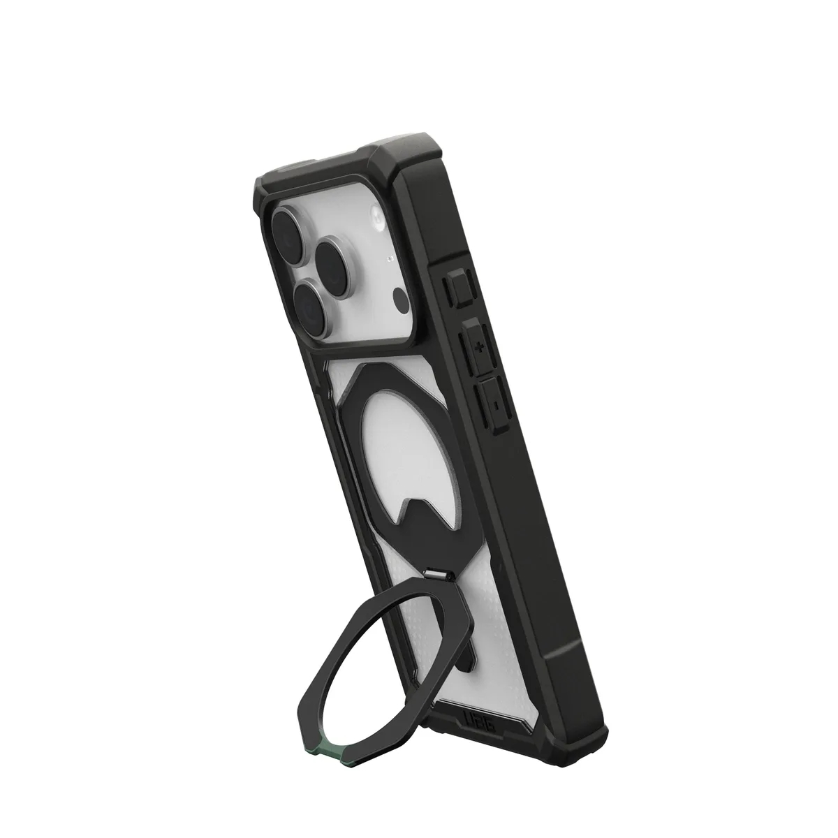 Чохол UAG для iPhone 17 Pro, Plasma XTE MagSafe, Black/Clear