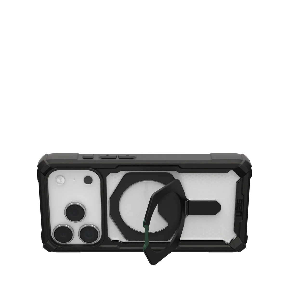 Чохол UAG для iPhone 17 Pro, Plasma XTE MagSafe, Black/Clear