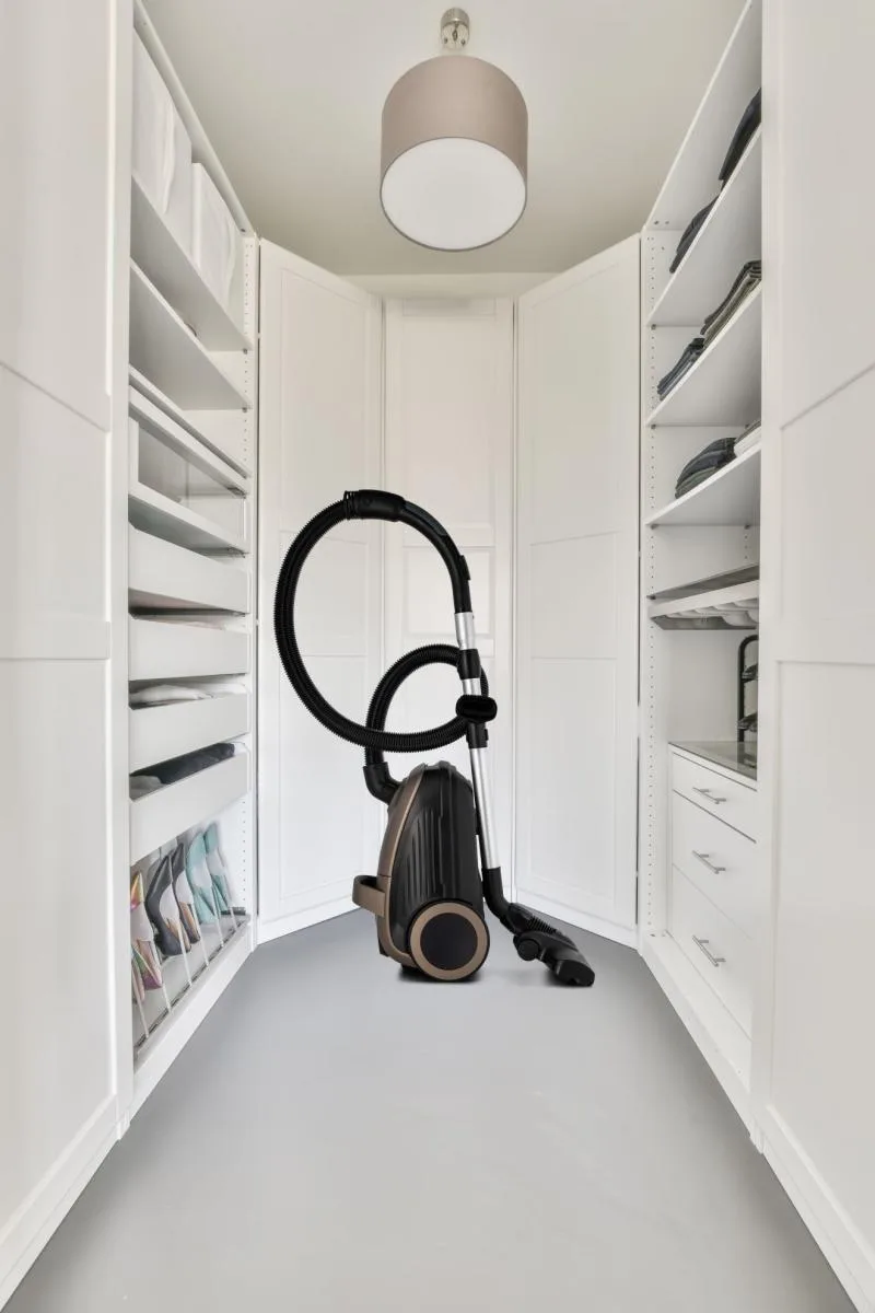 Пилосос Gorenje 850 Вт 3 л HEPA мішковий бронзовий