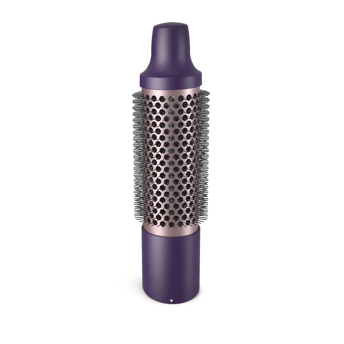 Фен-щітка Philips 3000 Series, 800 Вт, 3 температурні режими, функція іонізації, 4 насадки, фіолетового кольору.