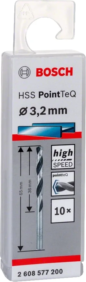 Свердло по металу Bosch HSS 3,2 мм 10 шт