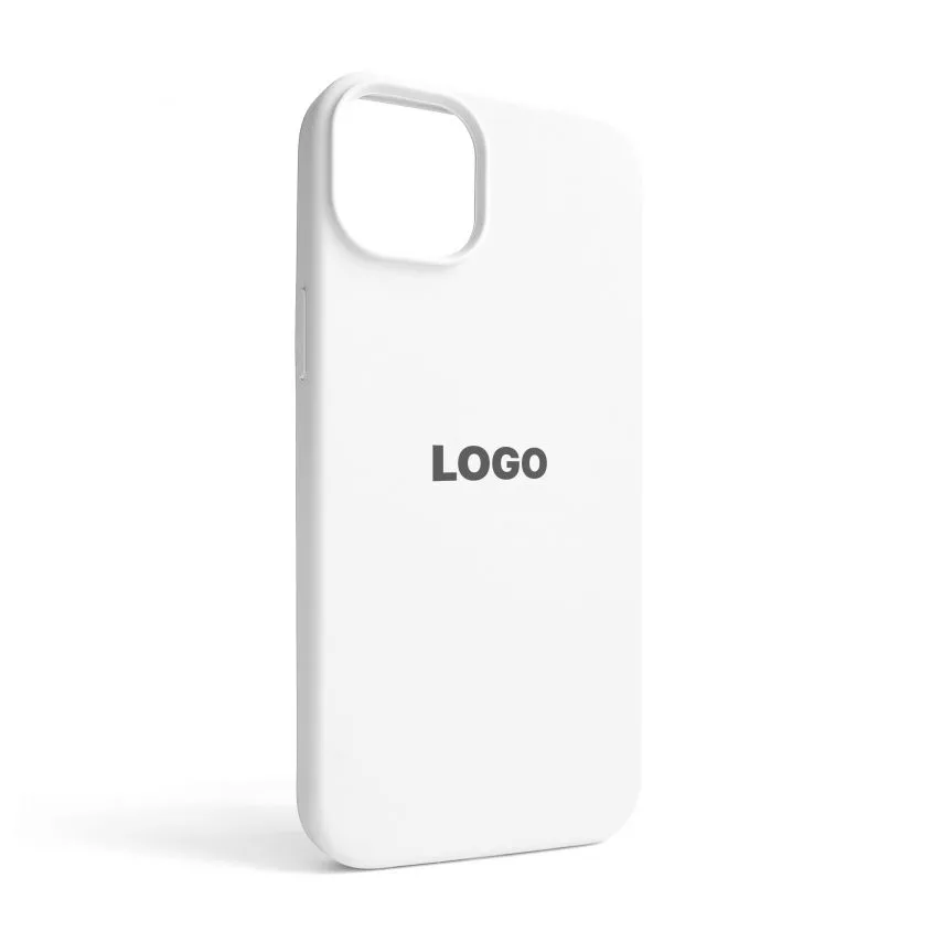 Чохол Silicone Case для Apple iPhone 14 Plus силіконовий білий